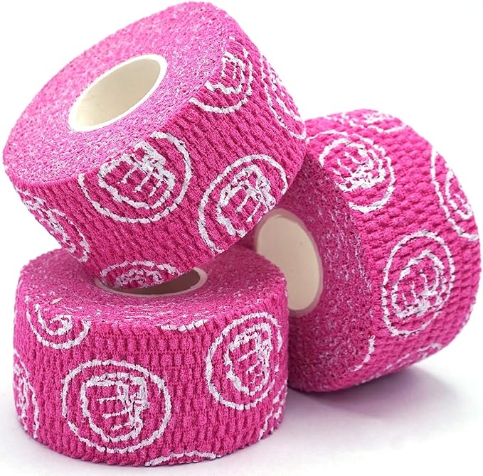 WOD Nation Flexible Hook-Grip Athletic Tape – Easy-Tear, Sweat-Proof Thumb & Finger Strips for