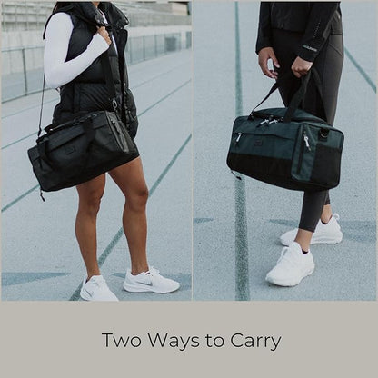 Vooray 22L Boost Duffle Bag – Small Gym Bag for Men and Women, Lightweight Travel Duffel with Shoe