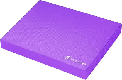 ProsourceFit Exercise Balance Pad ??Non-Slip Cushioned Foam Mat & Knee Pad for Fitness and