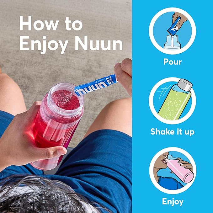 Nuun Sport Electrolyte Powder Packets with Magnesium, Calcium, Potassium, Chloride, and Sodium
