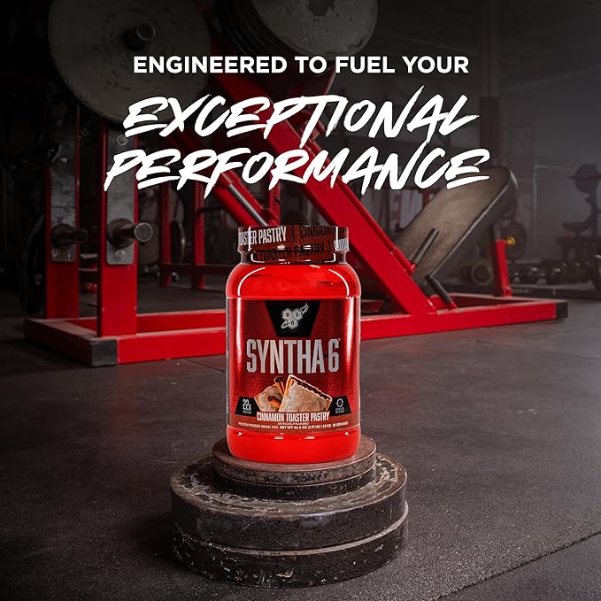 BSN SYNTHA-6 Premium Protein Powder with 6g of Fiber, Whey Protein, Micellar Casein, Milk Protein