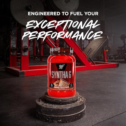 BSN SYNTHA-6 Premium Protein Powder with 6g of Fiber, Whey Protein, Micellar Casein, Milk Protein