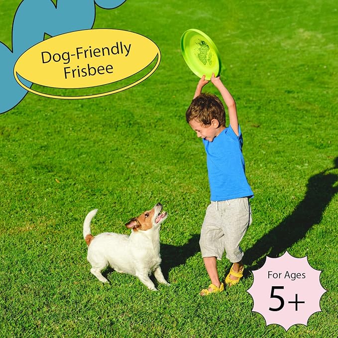 Wham-O Frisbee Fastback Flying Disc, 9.35 Inch Dog-Friendly Lightweight Sports Disc Toy for Outdoor