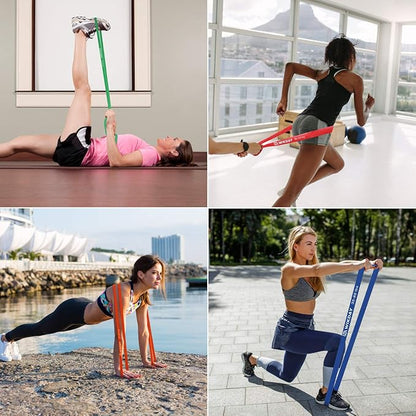 Resistance Bands, Pull Up Bands, Workout Bands for Exercise, Thick Heavy Resistance Band Set with