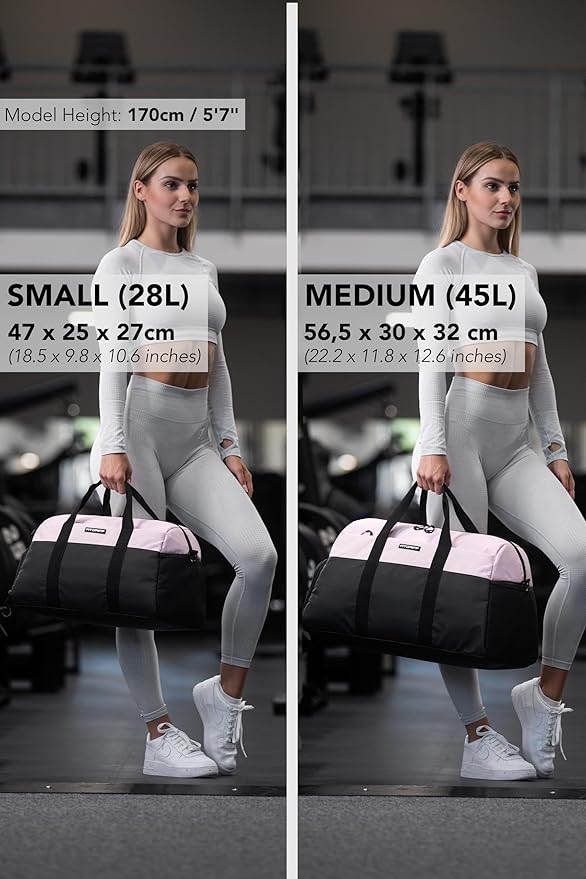 Fitgriff® Gym Bag V2 for Men and Women with Shoe & Wet Compartment - Duffle Bag for Travel, Sports