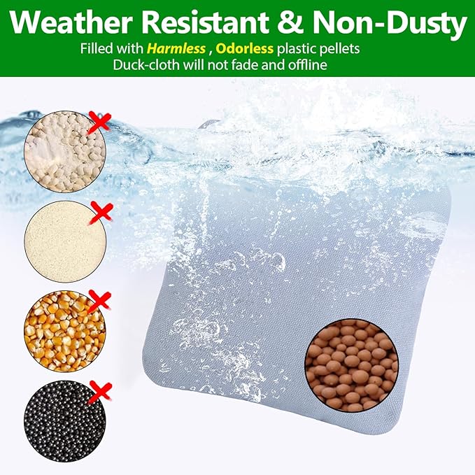 EunHo Cornhole Bags Set of 8 Regulation Size & Weight Corn Hole Bean Bags Official Professional All