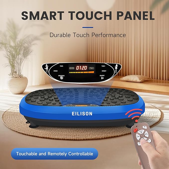EILISON FitMaxx 3D XL Vibration Plate Exercise Machine - Whole Body Workout Vibration Platform