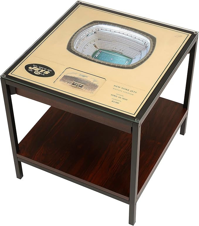 YouTheFan NFL 25-Layer StadiumViews Lighted End Table