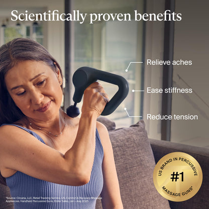 TheraGun Therabody Relief Massage Gun | for Daily Comfort | 3-Speed | Black