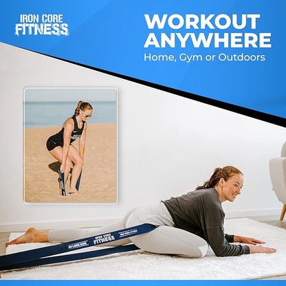 Pull Up Assistance Resistance Bands - Long Loop Power Bands for Men and Women - Strength Power
