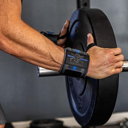 Iron Infidel Wrist Wraps for Weightlifting - 18" and 24" Heavy Duty Support for Working Out, Gym