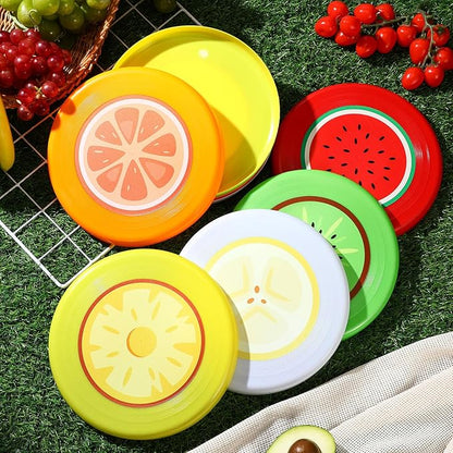 10 Pack Flying Disc Disk Flyer Disc Outdoor Training Interactive Flying Discs Bulk for Adults Dogs