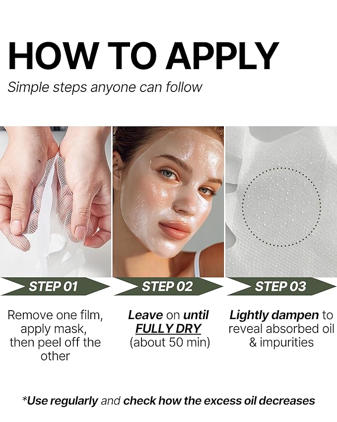 Trouble Patch Mask | Korean Face Mask ??Hydrating & Acne Face Mask for Blemish-Prone Skin, Calming