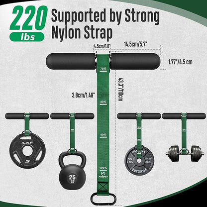 FitBeast Forearm Strengthener & Forearm Exerciser, Wrist Roller with Thicker Handle, Forearm
