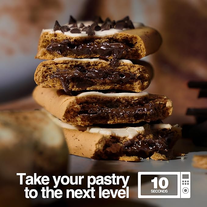 Legendary Foods 22g Protein Pastry+ S'mores Low Carb Meal Replacement Bar - Low Glycemic, Gluten