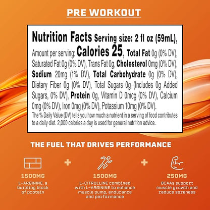 Syncron Pre Workout Sports Drink Endorsed by Shohei Ohtani, Aluminum Bottled, Sugar Free Pre