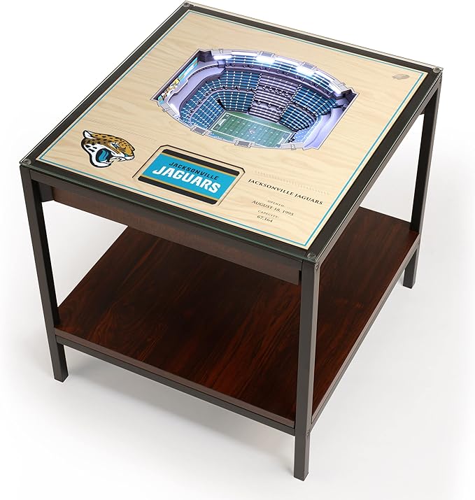 YouTheFan NFL 25-Layer StadiumViews Lighted End Table