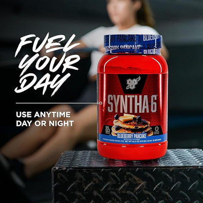 BSN SYNTHA-6 Premium Protein Powder with 6g of Fiber, Whey Protein, Micellar Casein, Milk Protein