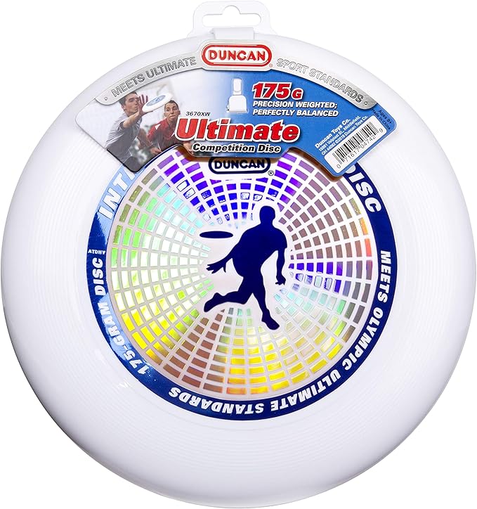 Duncan Intrepid Ultimate Competition Disc, 175g Precision Weighted Flying Disc, Colors May Vary, 1