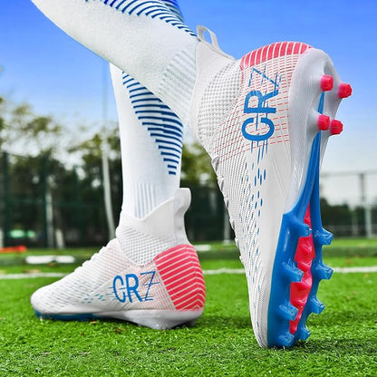 Soccer Cleats for Mens Womens Indoor Turf Soccer Shoes Youth AG TF Training Football Boots Unisex