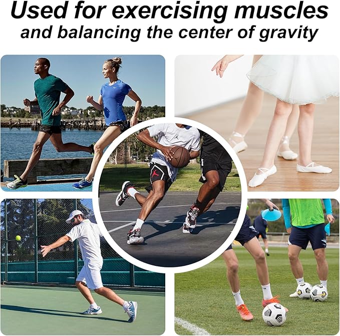 Portable Slant Board, Calf Stretch Board, Slant Boards for Exercise, Wooden Slant Board, Velor