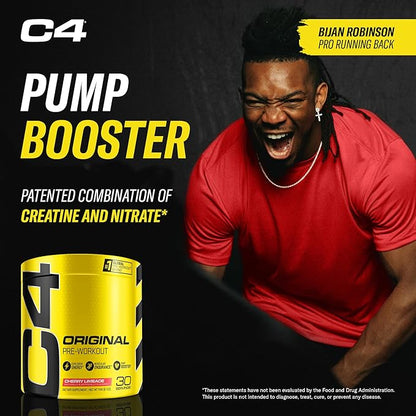 Cellucor C4 Original Pre Workout Powder Cherry Limeade | Vitamin C for Immune Support | Sugar Free