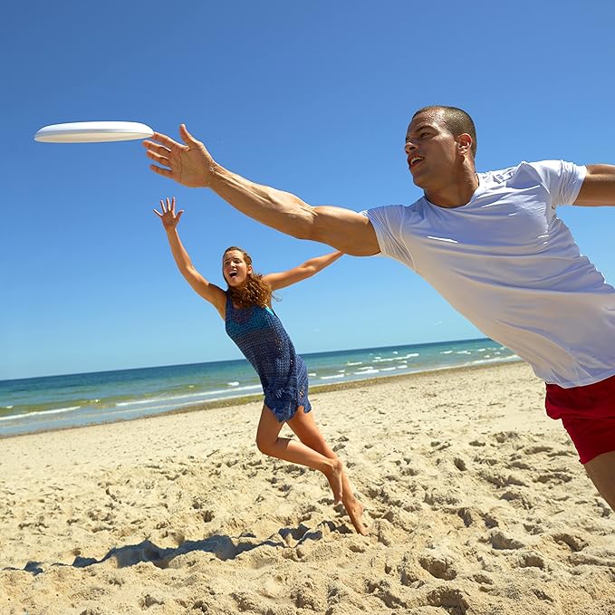 Franklin Sports Flying Disc - Disc for Beach, Backyard, Lawn, Park, Camping - 140 or 175 Grams