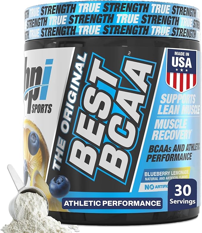 BPI Sports Best BCAA Powder - Muscle Recovery Support - Branched Chain Amino Acids | Building