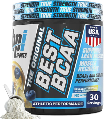 BPI Sports Best BCAA Powder - Muscle Recovery Support - Branched Chain Amino Acids | Building