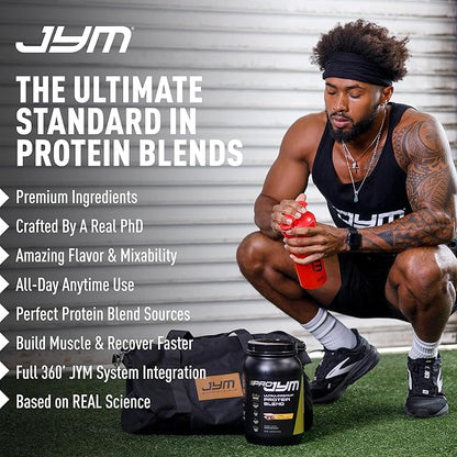 Pro JYM Rocky Road Protein Powder - Whey Protein Isolates, Casein, & Milk Protein, Lean Muscle