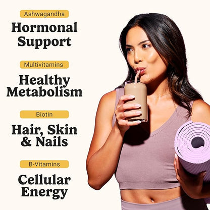 VitaHustle ONE Meal Replacement Shake - Plant Based Protein Powder by Kevin Hart - Vegan, Meal
