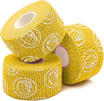 WOD Nation Flexible Hook-Grip Athletic Tape – Easy-Tear, Sweat-Proof Thumb & Finger Strips for