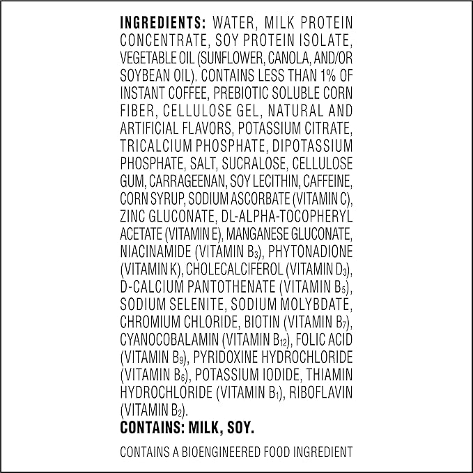 Atkins Iced Coffee Vanilla Latte Protein Shake, 15g Protein, Low Glycemic, 4g Net Carb, 1g Sugar