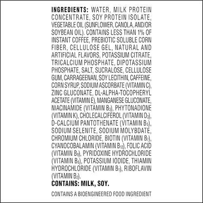Atkins Iced Coffee Vanilla Latte Protein Shake, 15g Protein, Low Glycemic, 4g Net Carb, 1g Sugar