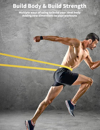 Pull Up Bands, Resistance Bands, Pull Up Assistance Bands Set for Men & Women, Exercise Workout