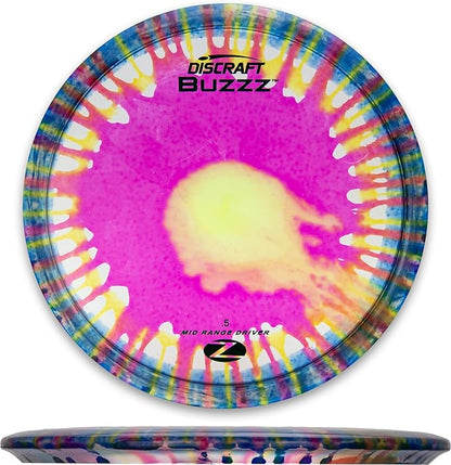 Discraft Z Fly-Dye Two Pack – Disc Golf Set | Buzzz & Nuke SS | Zone & Raptor | Sol & Avenger SS |