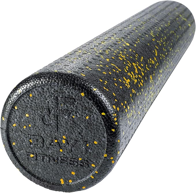 High-Density Round Foam Rollers - 4 Size and 8 Color Options - Massage Rollers for Stretching, Deep