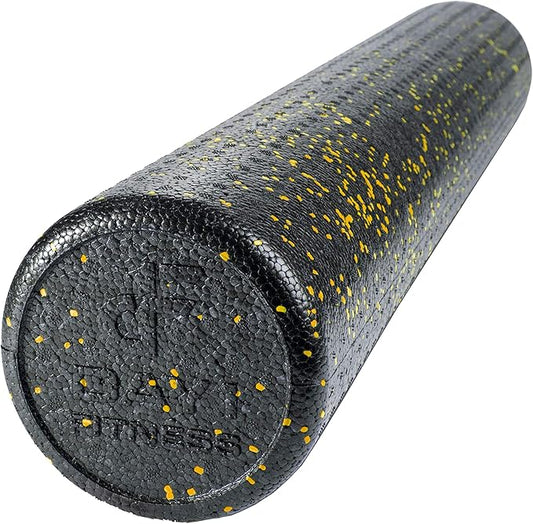 High-Density Round Foam Rollers - 4 Size and 8 Color Options - Massage Rollers for Stretching, Deep