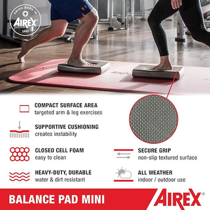 AIREX Balance Pad ??Stability Trainer for Balance, Stretching, Physical Therapy, Exercise
