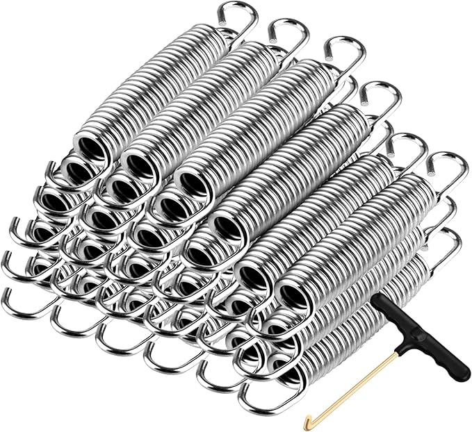Heavy Duty Trampoline Springs 5.5inch for Trampolines, Stainless Steel Trampolin Replacement