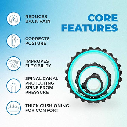 Chirp Wheel XR 3-Pack - 10??Acupressure, 6??Knot-Kneading Thumb, 4??Neck & Headache Relief, High