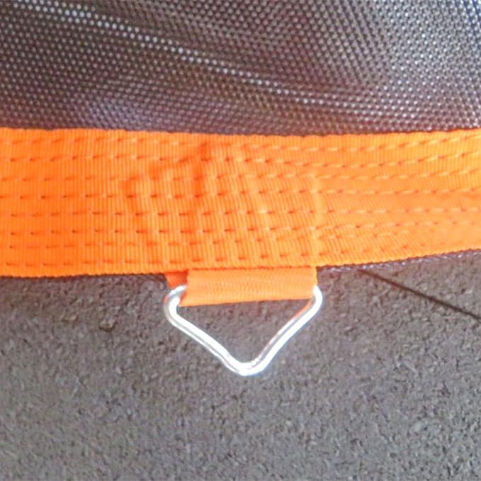 Soozier Trampoline Replacement Mat, Fits 12' Trampoline with 72 V Hooks, 5. 5" Springs, Trampoline