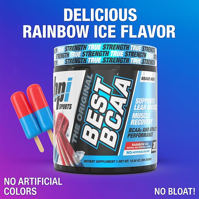 BPI Sports Best BCAA Powder - Muscle Recovery Support - Branched Chain Amino Acids | Building