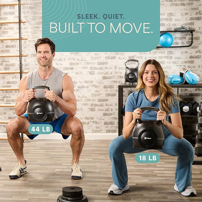 Lifepro Adjustable Kettlebell - 7in1 Kettlebells Weight with Quick-Select Dial & Safety Lock
