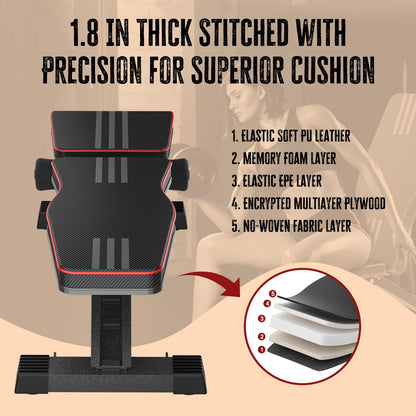 Adjustable Foldable 660LB Weight Bench, Lifting Sit-up Multi-use Workout Bench Exercise Bench