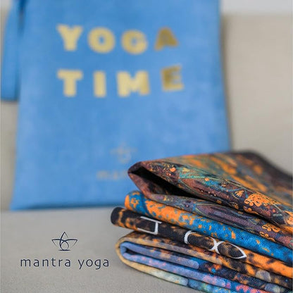 Mantra Yoga Travel PRO 1.5mm - Foldable Fitness & Exercise Mat with Bag | Lightweight, Compact &