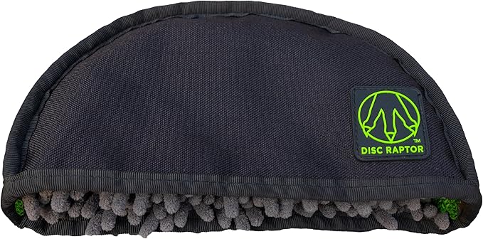 The Original Disc Golf Cleaning Tool with Microfiber & Turf | Flying Disc Golf Towel Accessories &