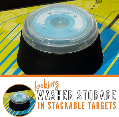 Franklin Sports Washer Toss Game Set - Outdoor Washers Set with Targets + Washers - Perfect for