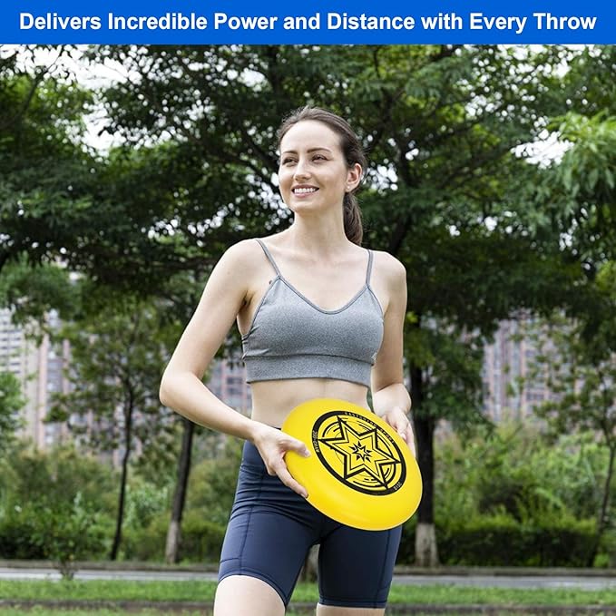 Eastgoing Beach Outdoor Flying Disc – 210 Gram, 11 Inch Heavyweight Flying Disc, Designed for