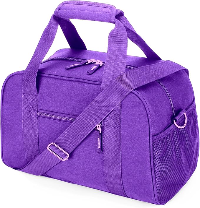 SeaRock 14 inch Small Gym Bag, Mini Duffel Bag for Women & Men, Carry On Lightweight for Travel